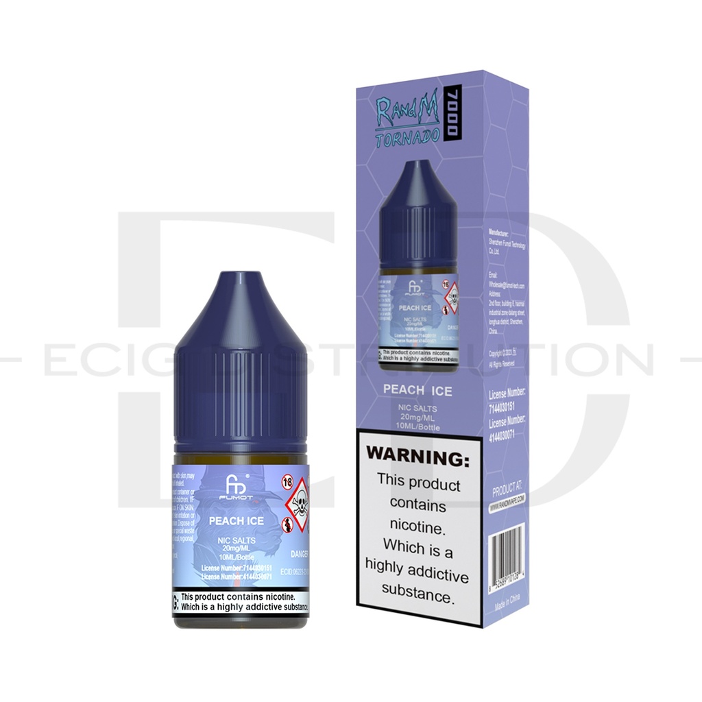 Fumot RandM Nic Salts - Peach Ice 20MG