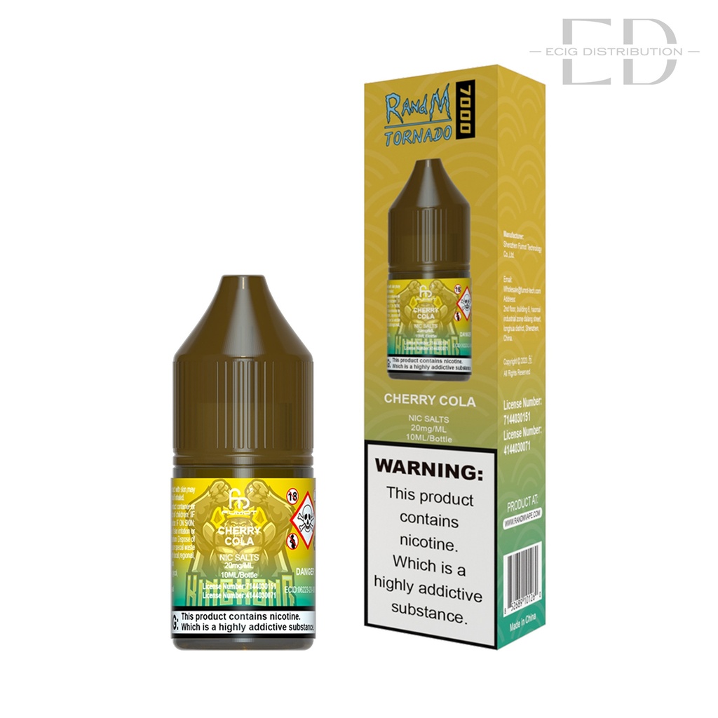 Fumot RandM Nic Salts - Cherry Cola 20MG