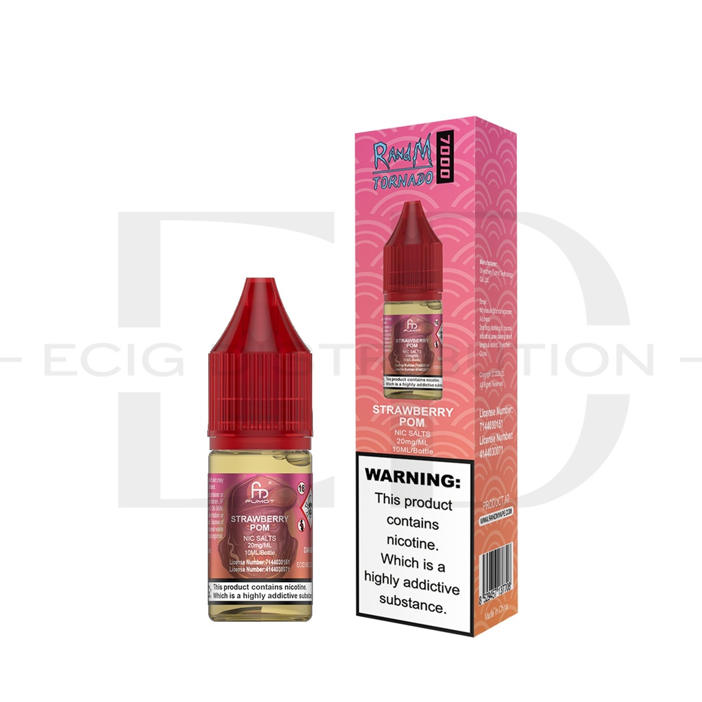 Fumot RandM Nic Salts - Strawberry Pom 20MG