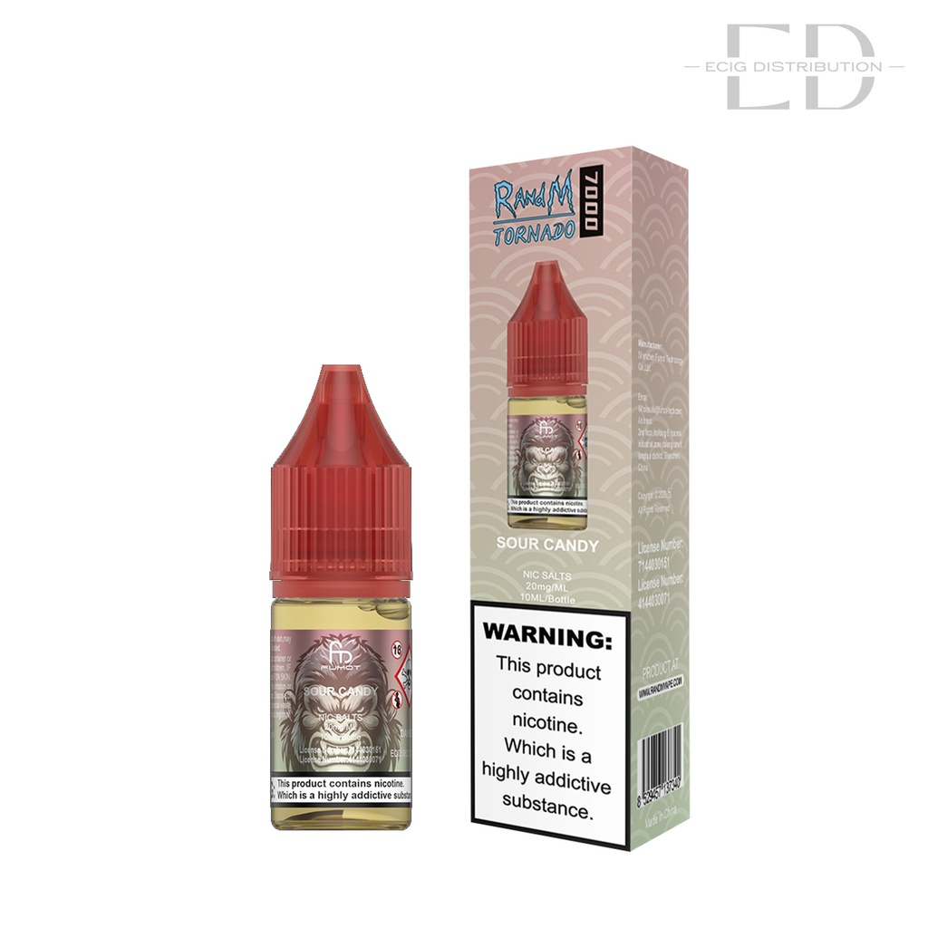 Fumot RandM Nic Salts - Sour Candy 20MG