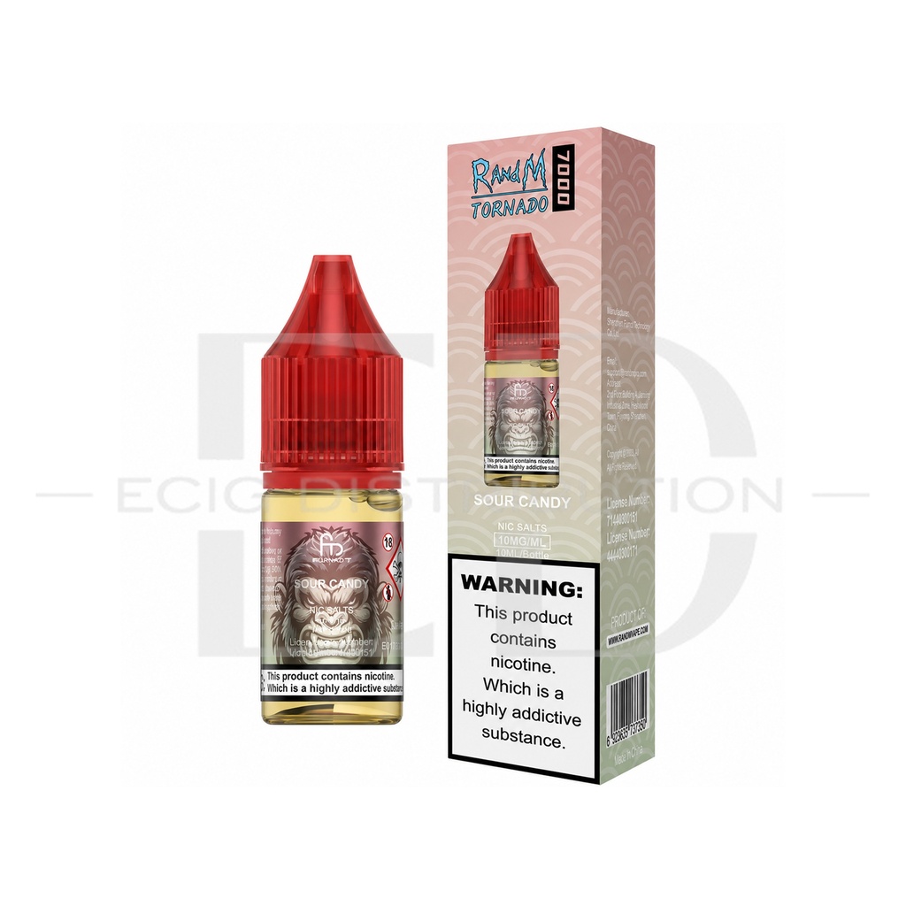Fumot RandM Nic Salts - Sour Candy 10MG