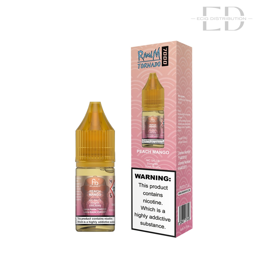 Fumot RandM Nic Salts - Peach Mango 20MG