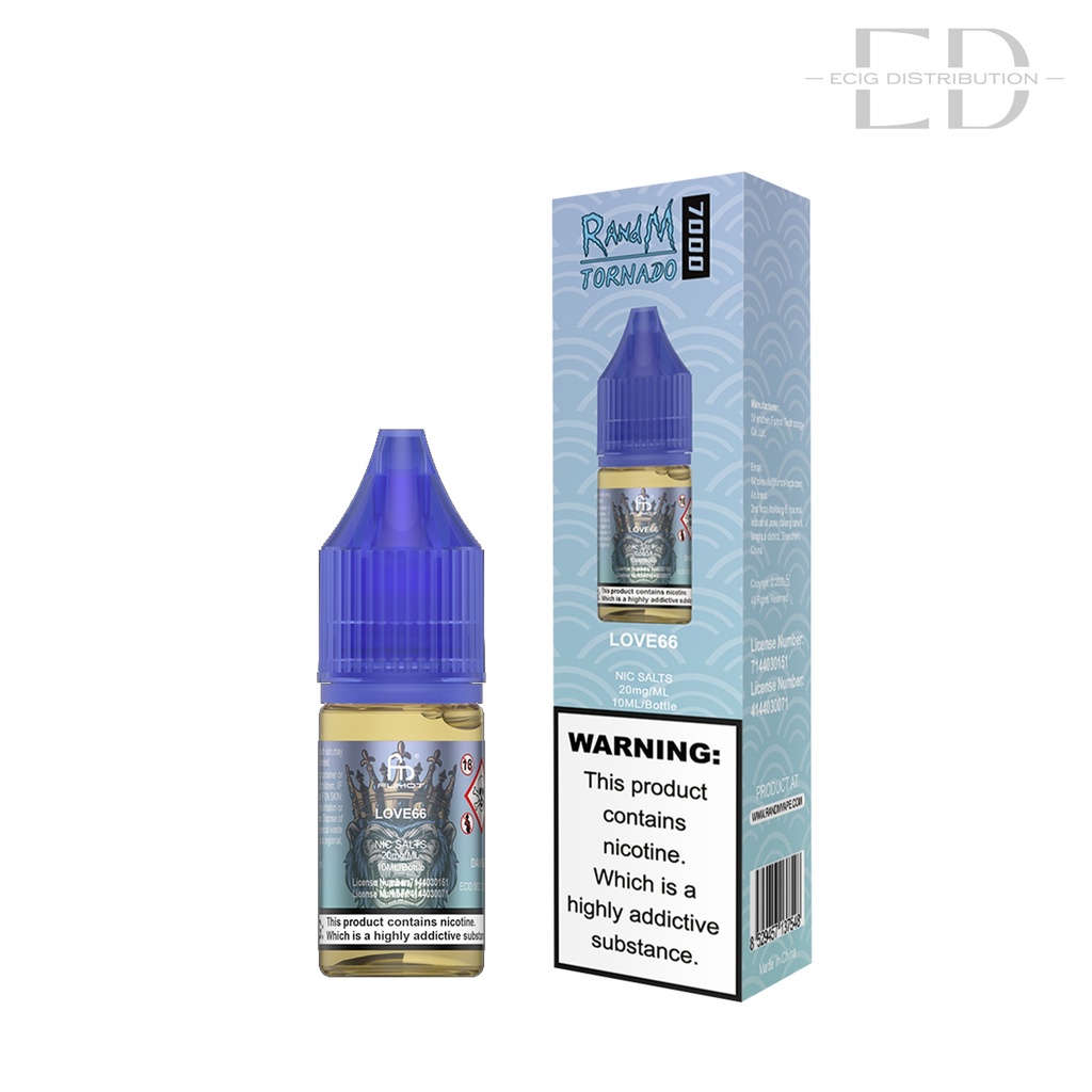 Fumot RandM Nic Salts - Love66 20MG