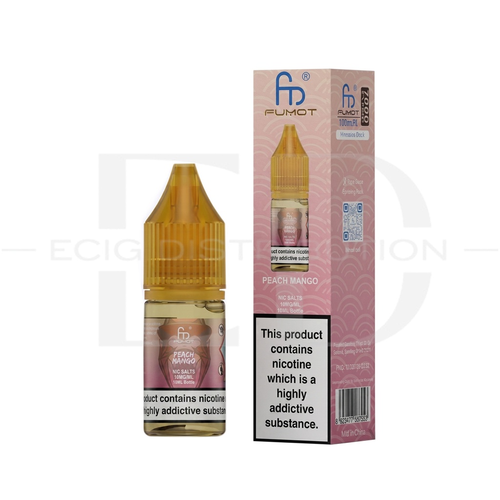 Fumot RandM Nic Salts - Peach Mango 10MG