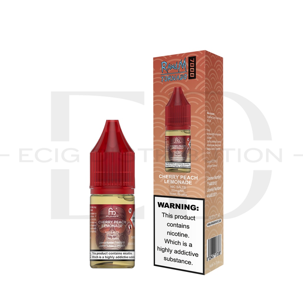 Fumot RandM Nic Salts - Cherry Peach Lemonade 20MG