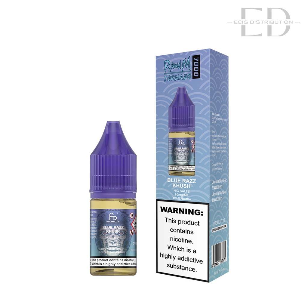Fumot RandM Nic Salts - Blue Razz Khush 20MG