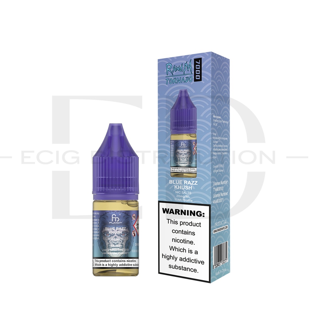 Fumot RandM Nic Salts - Blue Razz Khush 20MG