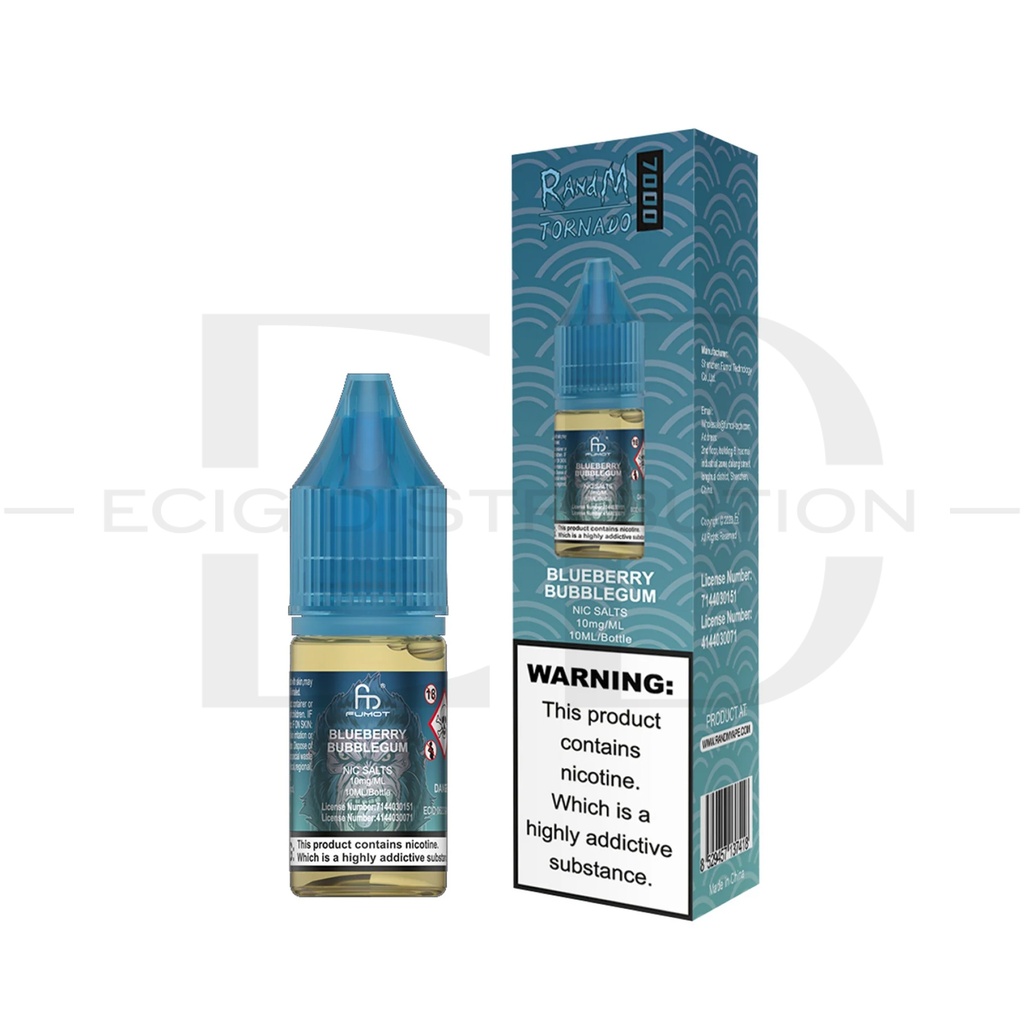 Fumot RandM Nic Salts - Blueberry Bubblegum 10MG