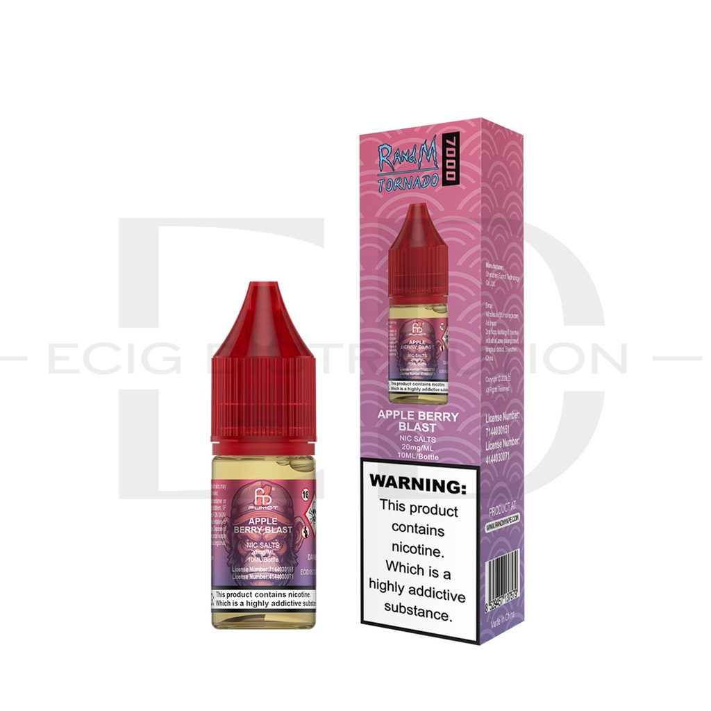 Fumot RandM Nic Salts - Apple Berry Blast 20MG