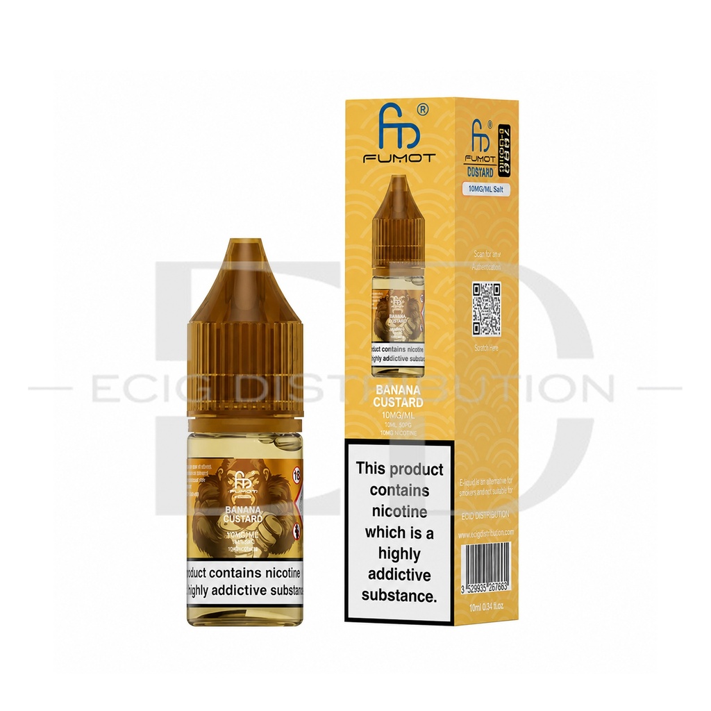 Fumot RandM Nic Salts - Banana Custard 10MG