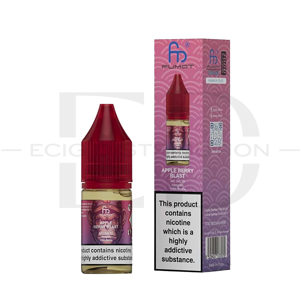 Fumot RandM Nic Salts - Apple Berry Blast 10MG