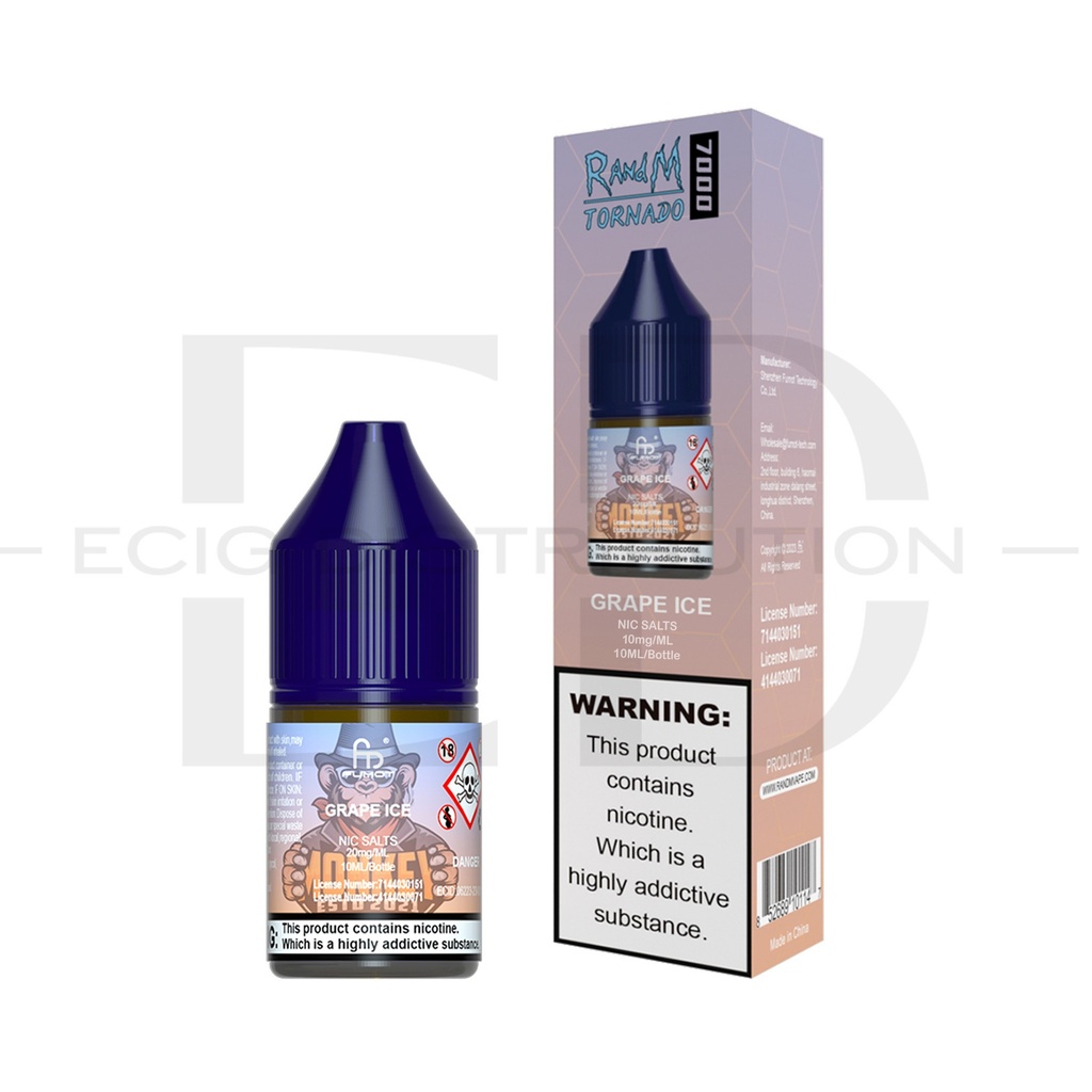 Fumot RandM Nic Salts - Grape Ice 10MG