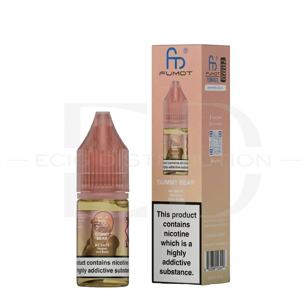 Fumot RandM Nic Salts - Gummy Bear 10MG