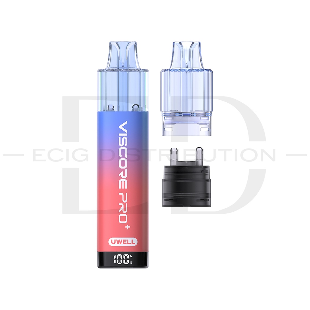 Uwell Viscore Pro+ Pod Kit - Red Edition 20MG