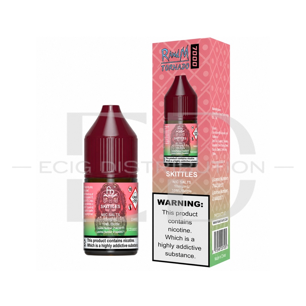 Fumot RandM Nic Salts - Skittles 10MG