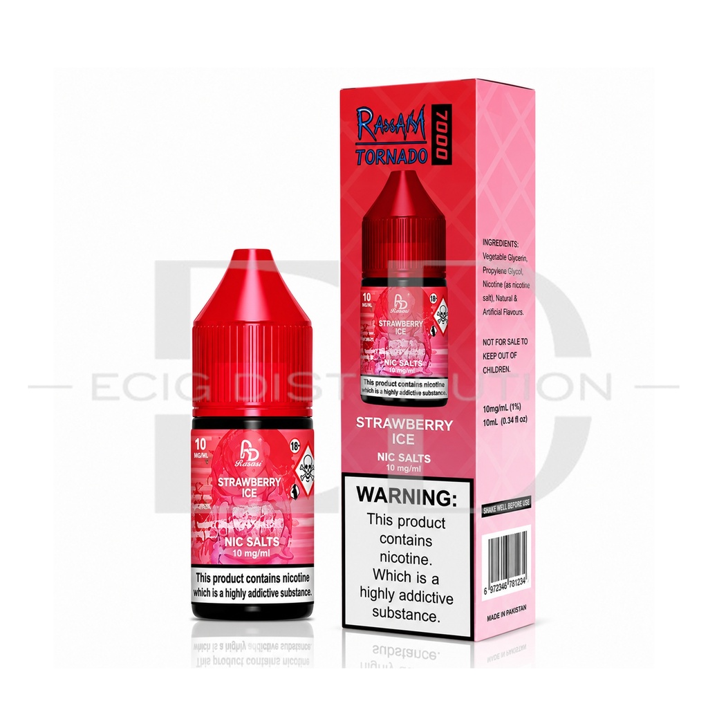 Fumot RandM Nic Salts - Strawberry Ice 10MG