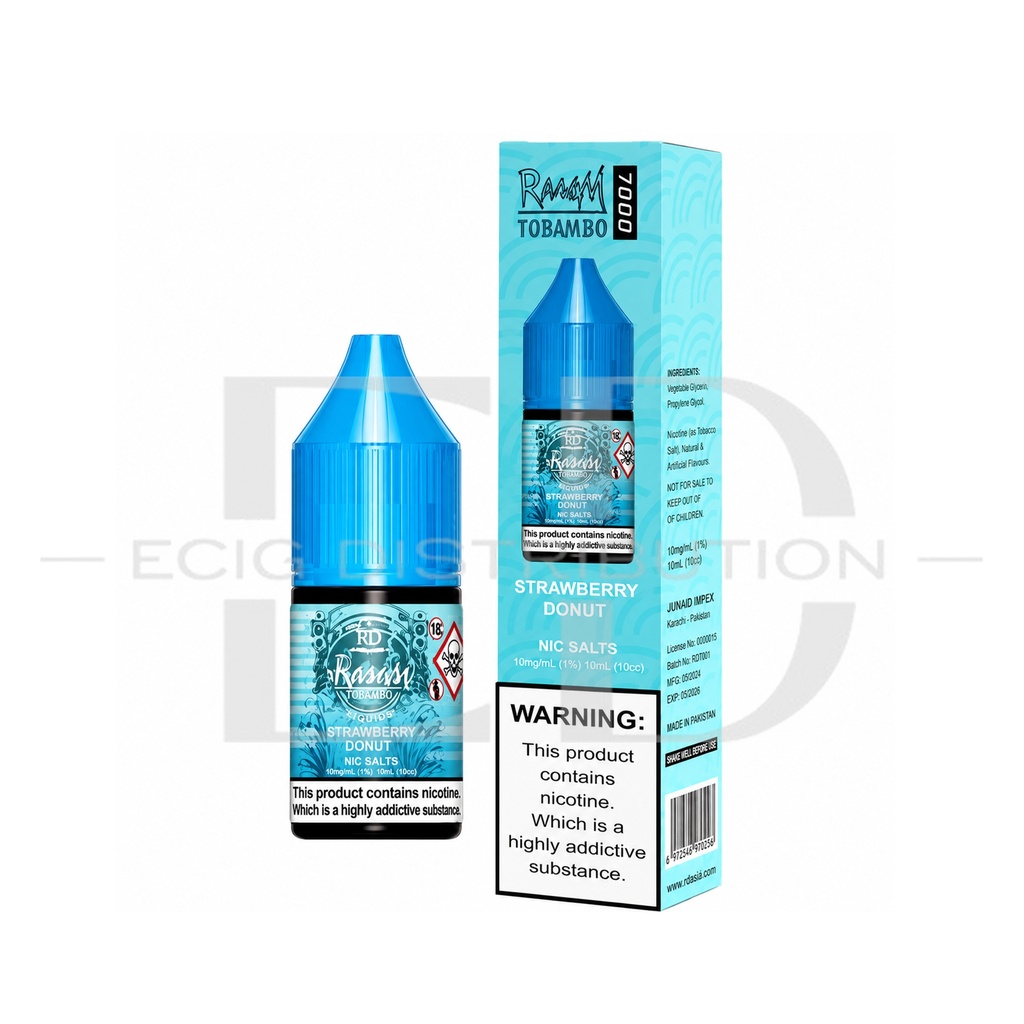 Fumot RandM Nic Salts - Strawberry Donut 10MG