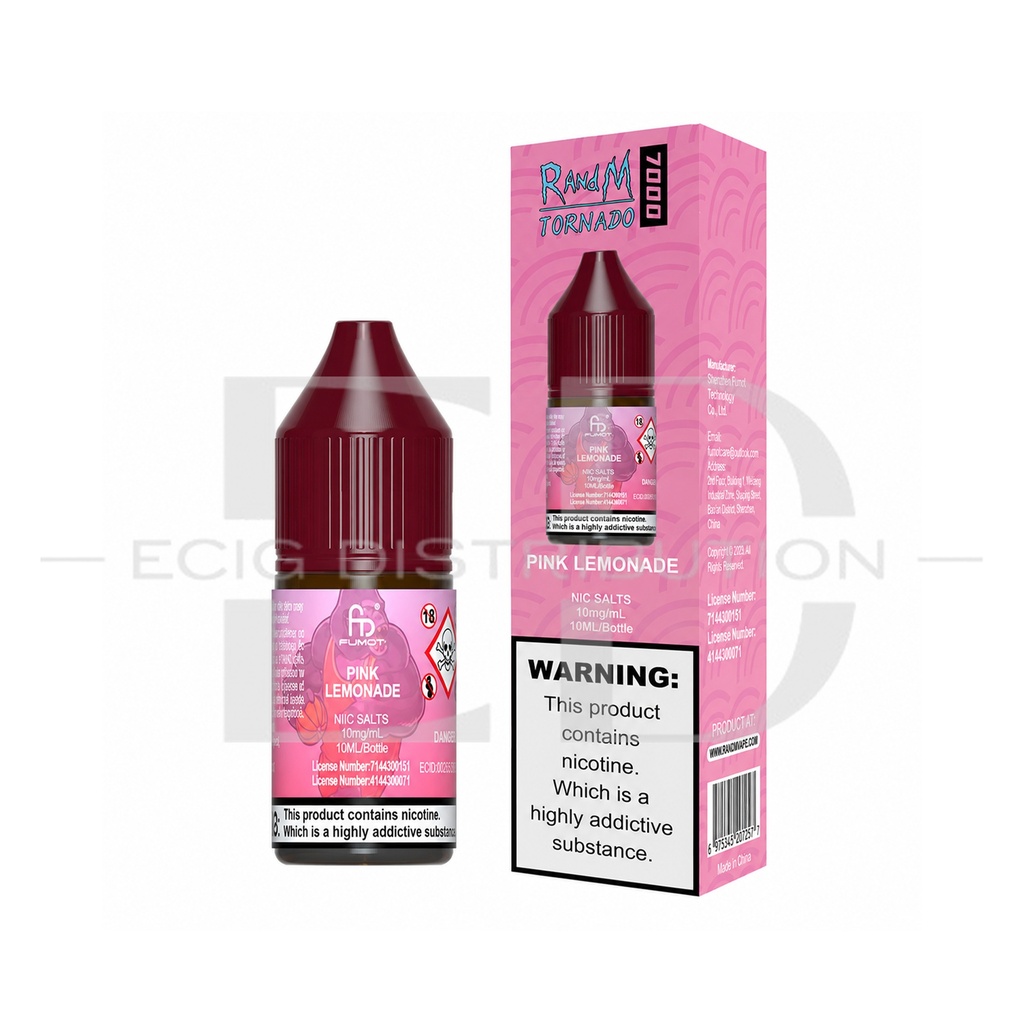 Fumot RandM Nic Salts - Pink Lemonade 10MG