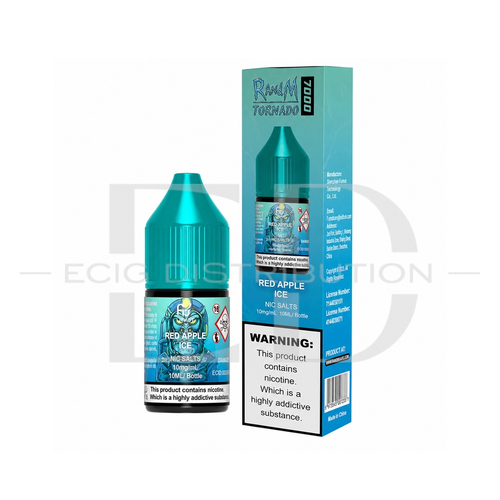 Fumot RandM Nic Salts - Red Apple Ice 10MG