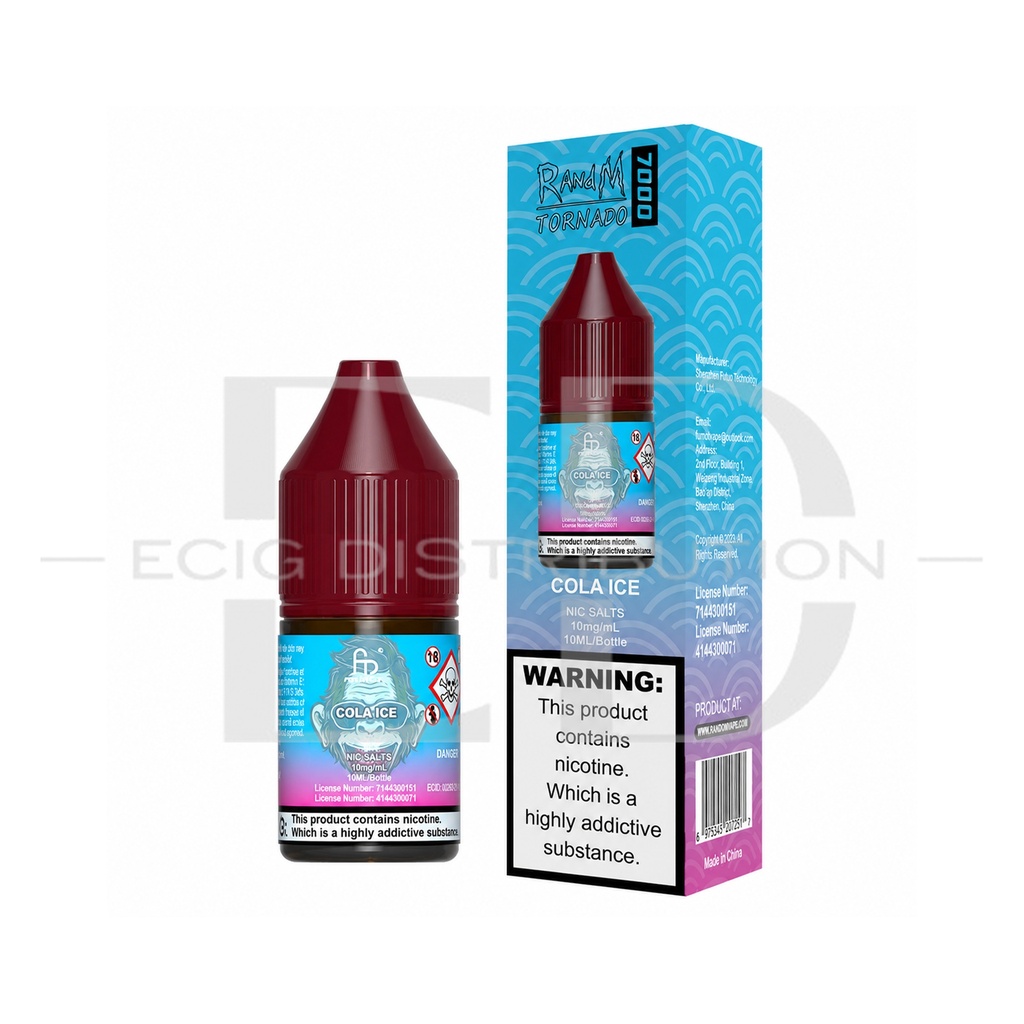 Fumot RandM Nic Salts - Cola lce 10MG