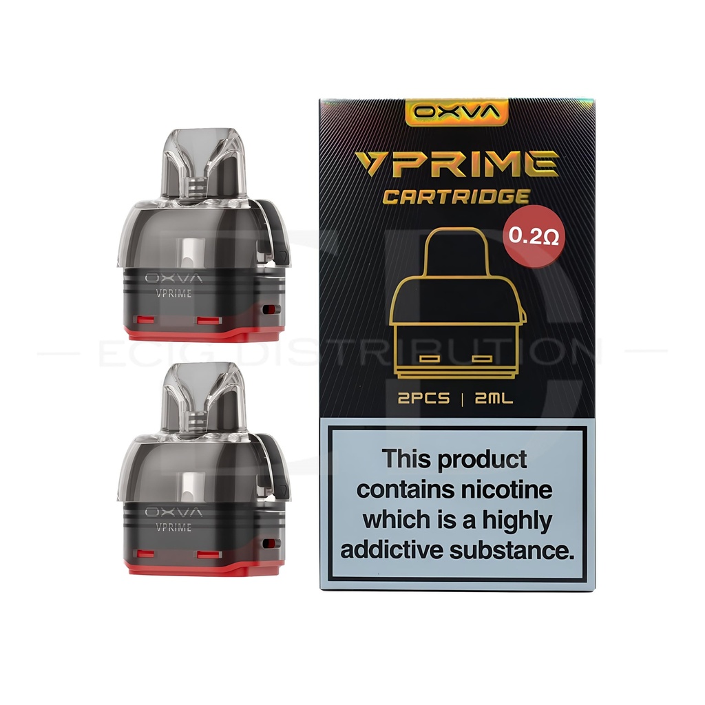 Oxva V Prime Refillable Pod 2Pcs/Pack - 0.2 Ohm