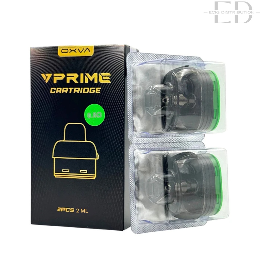 Oxva V Prime Refillable Pod 2Pcs/Pack - 0.8 Ohm