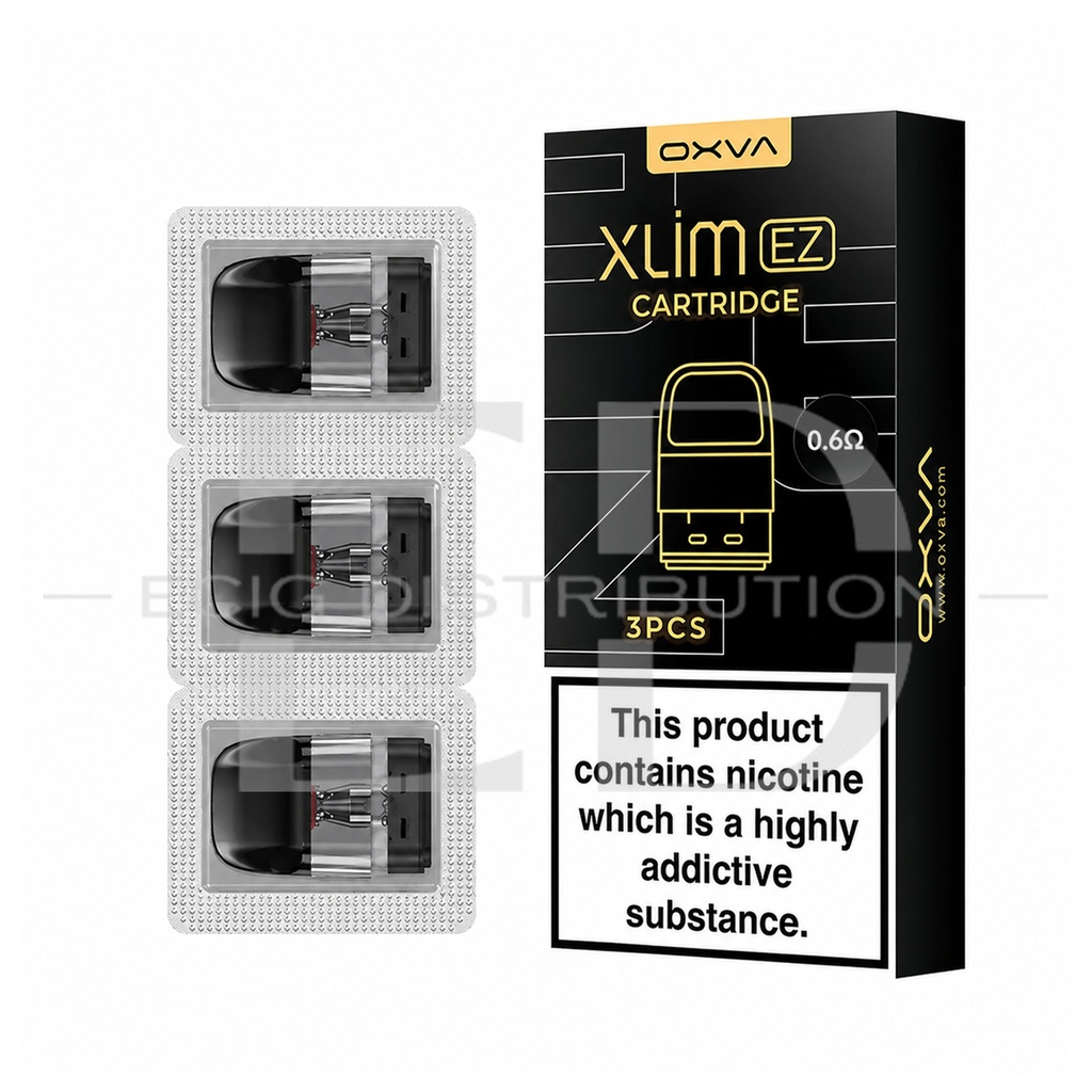Oxva Xlim EZ Refillable Pod 3Pcs/Pack - 0.6 Ohm ..