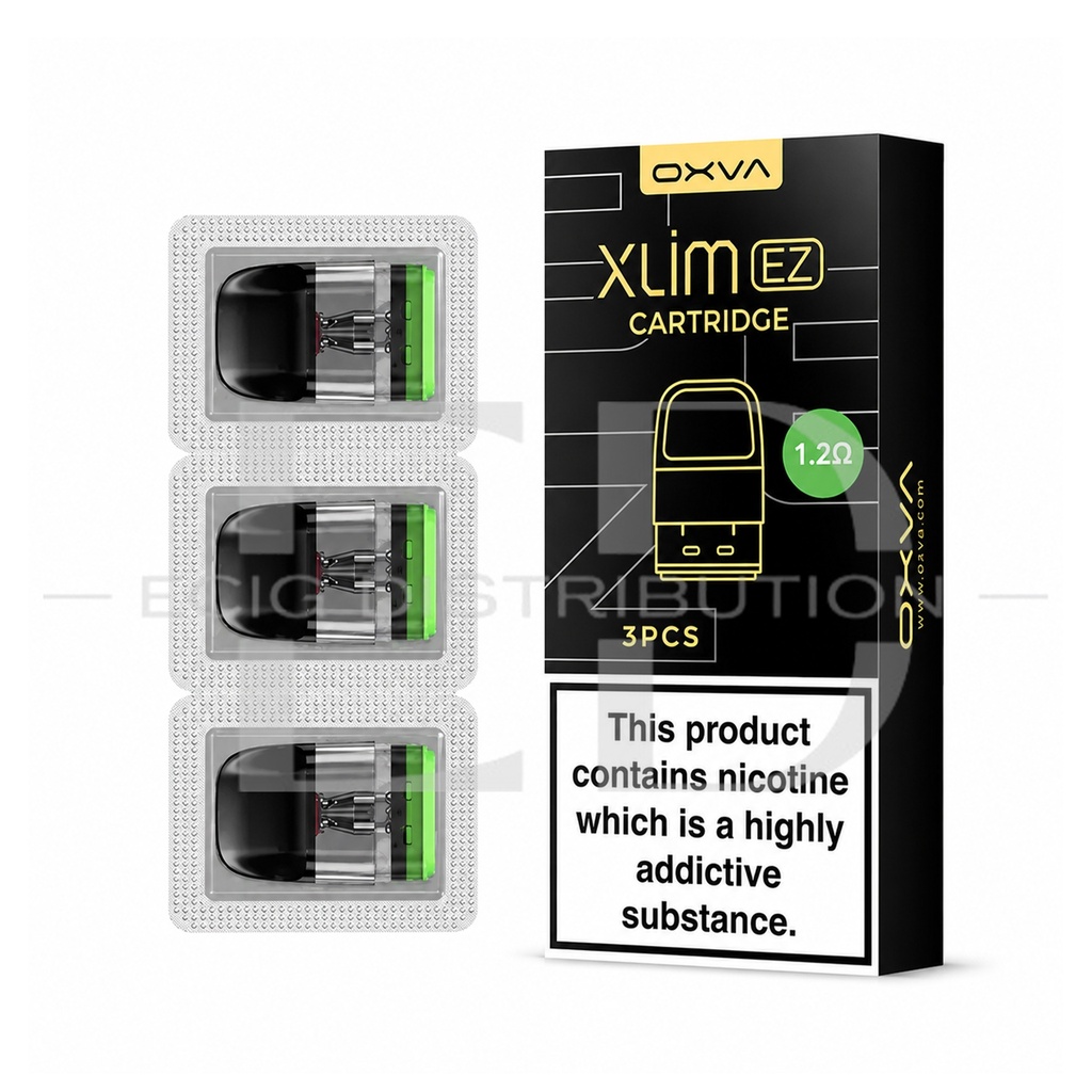 Oxva Xlim EZ Refillable Pod 3Pcs/Pack - 1.2 Ohm ..
