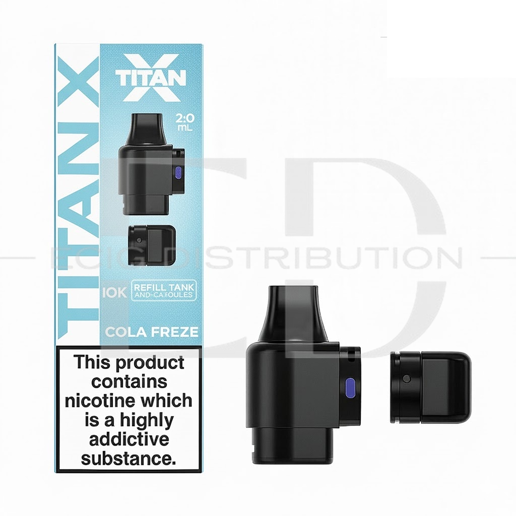 Titan X Refillable Pod - Cola Freeze