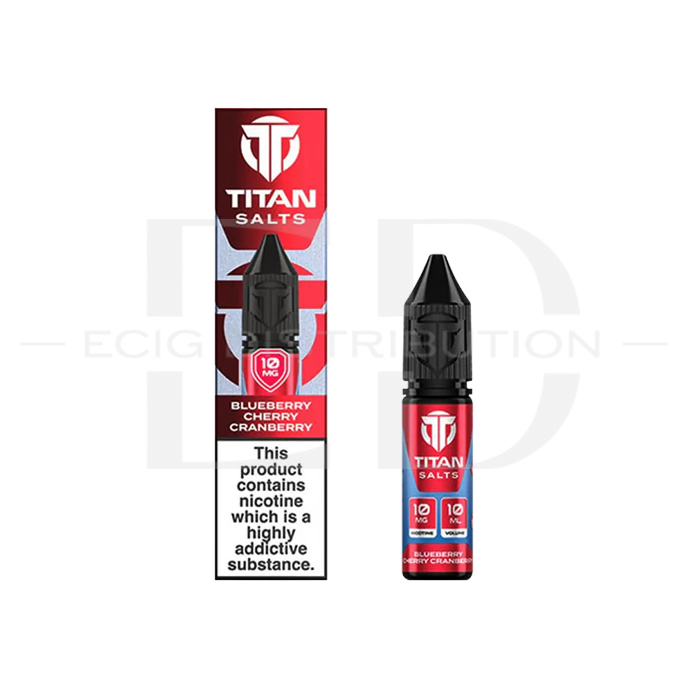 Titan Nic Salts - Blueberry Cherry Cranberry 10MG