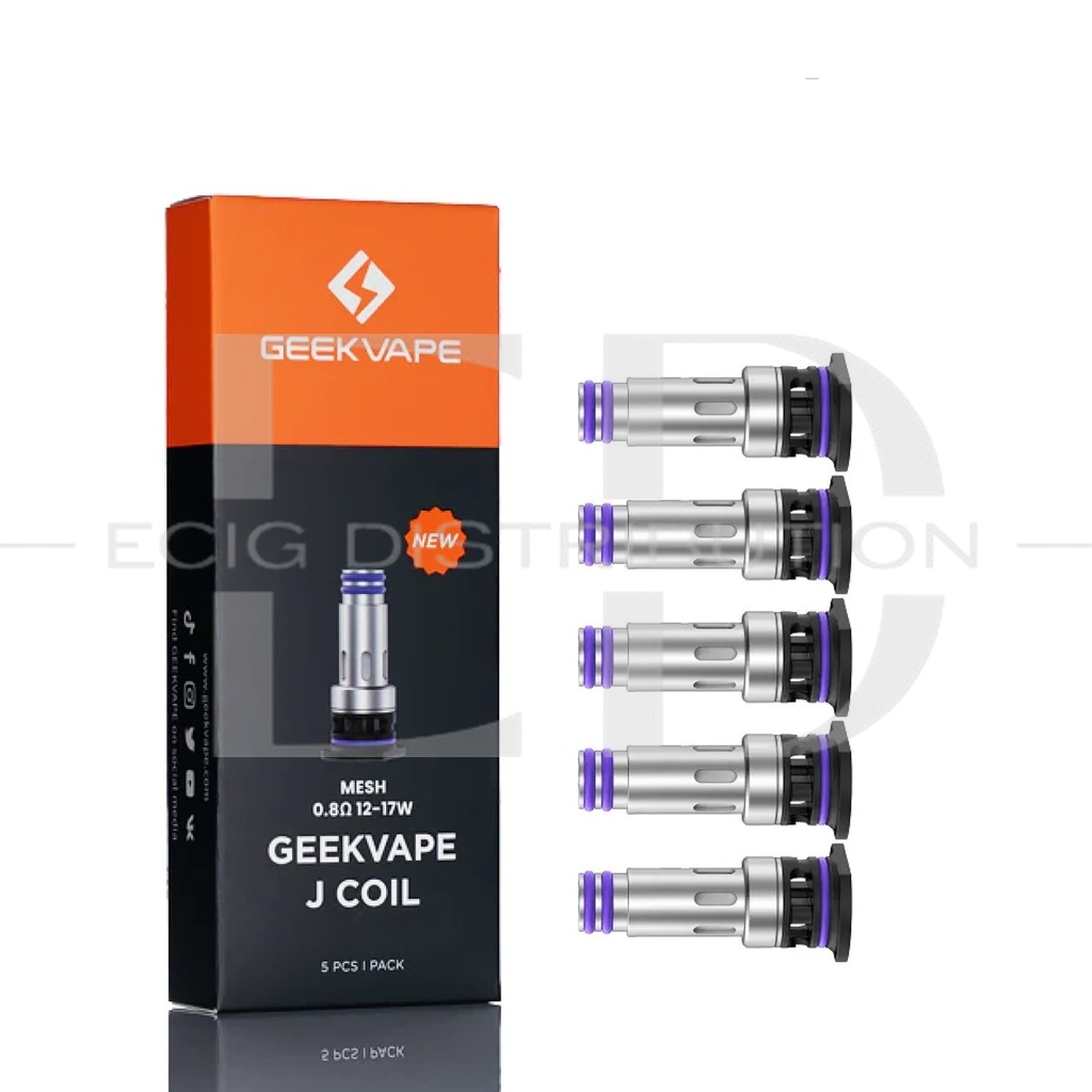 Geekvape J Series Coil 5Pcs/Pack - 0.8 Ohm