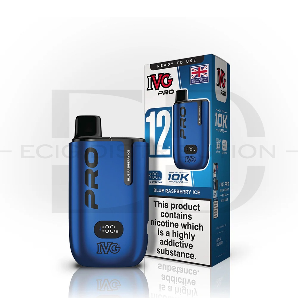 IVG Pro 12 Pod Kit - Blue Raspberry Ice 20MG