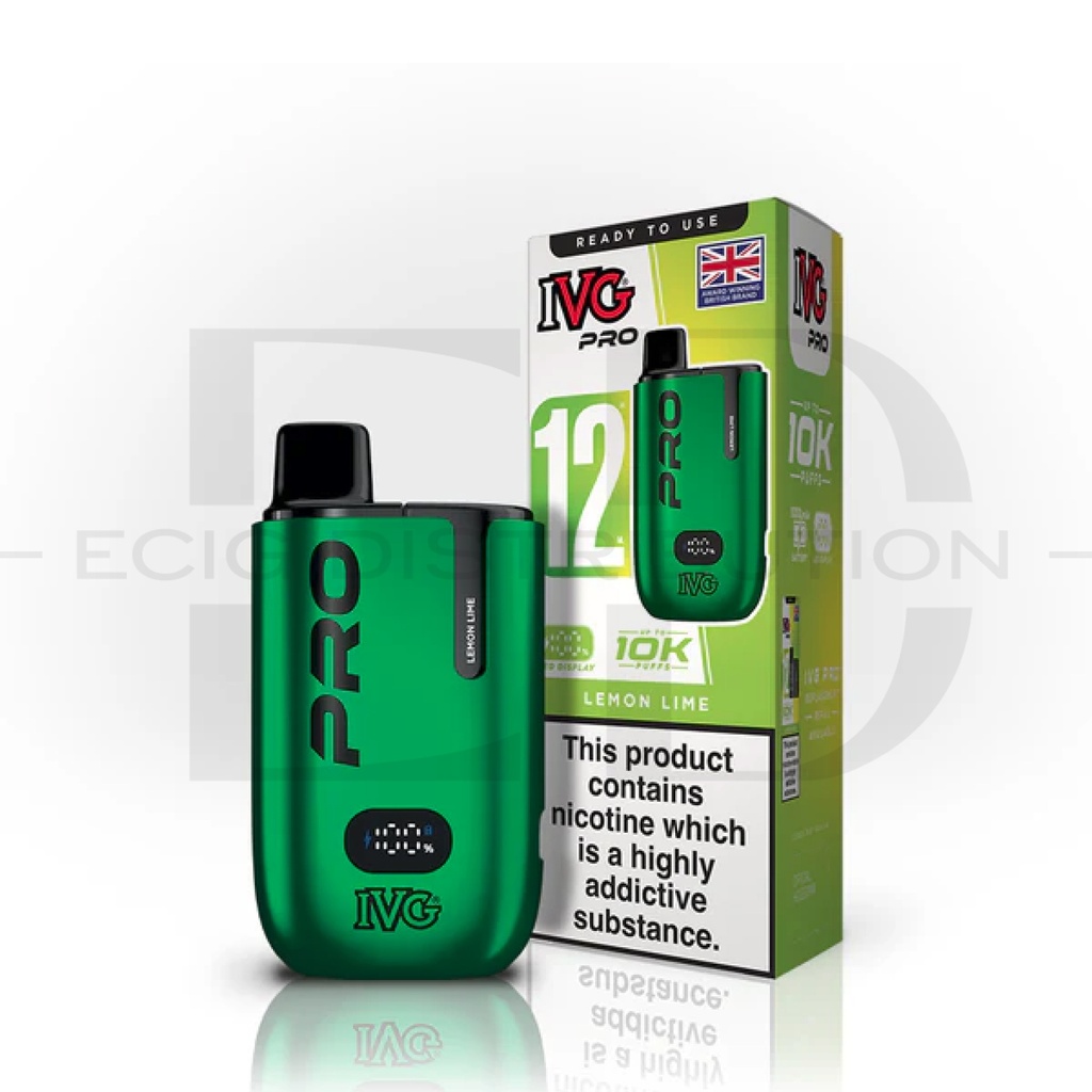 IVG Pro 12 Pod Kit - Lemon Lime 20MG