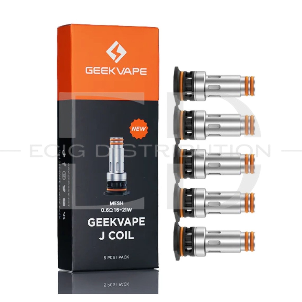 Geekvape J Series Coil 5Pcs/Pack - 0.6 Ohm