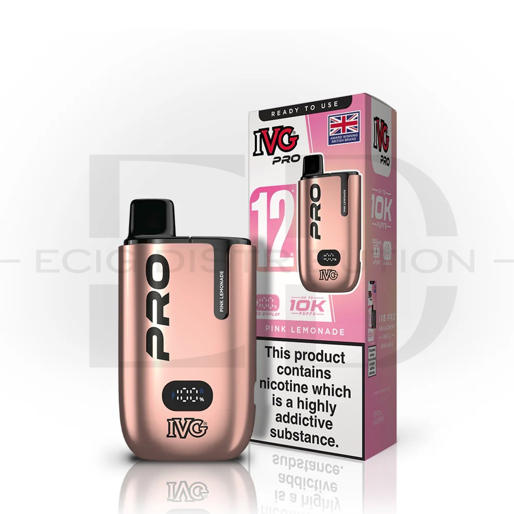 IVG Pro 12 Pod Kit - Pink Lemonade 20MG