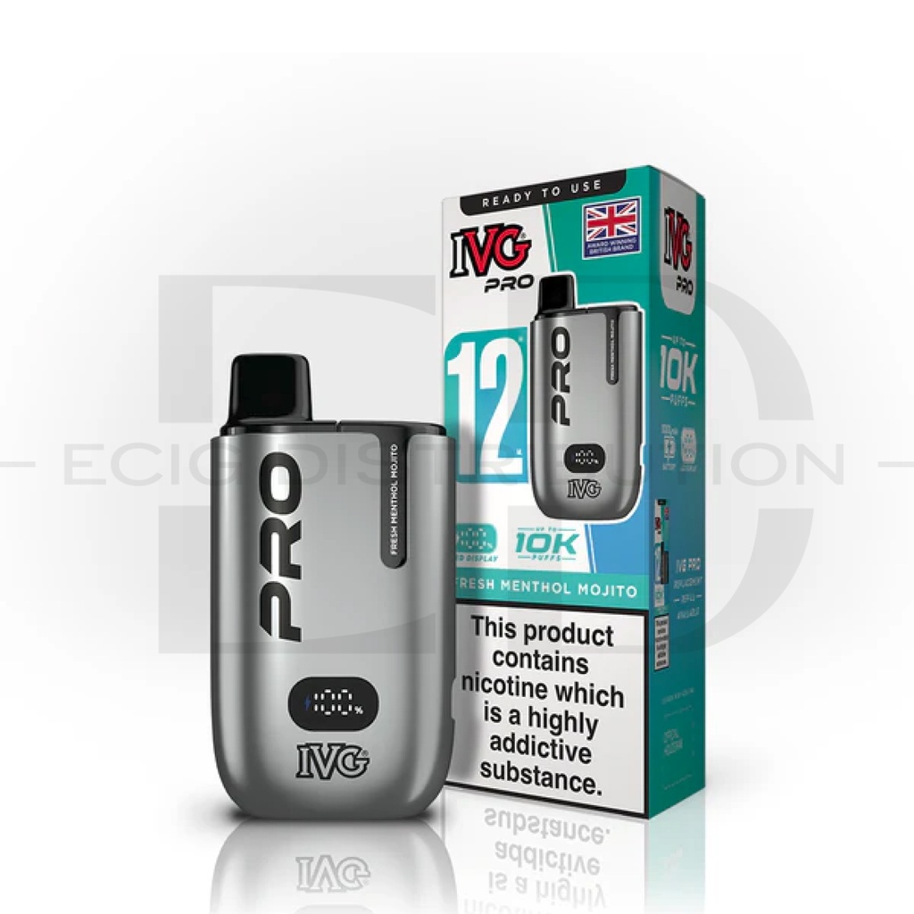 IVG Pro 12 Pod Kit - Fresh Menthol Mojito 20MG