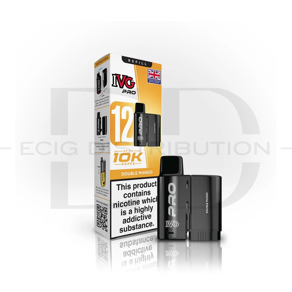 IVG Pro 12 Refillable Pod - Double Mango 20MG