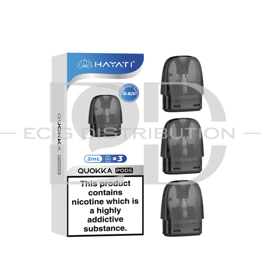 Hayati Quokka Pods Refillable Pod 3Pcs/Pack - 0.6 Ohm