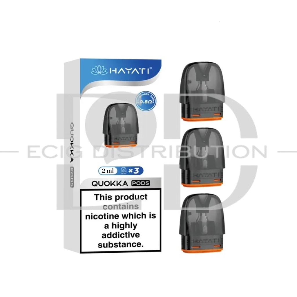 Hayati Quokka Pods Refillable Pod 3Pcs/Pack - 0.8 Ohm
