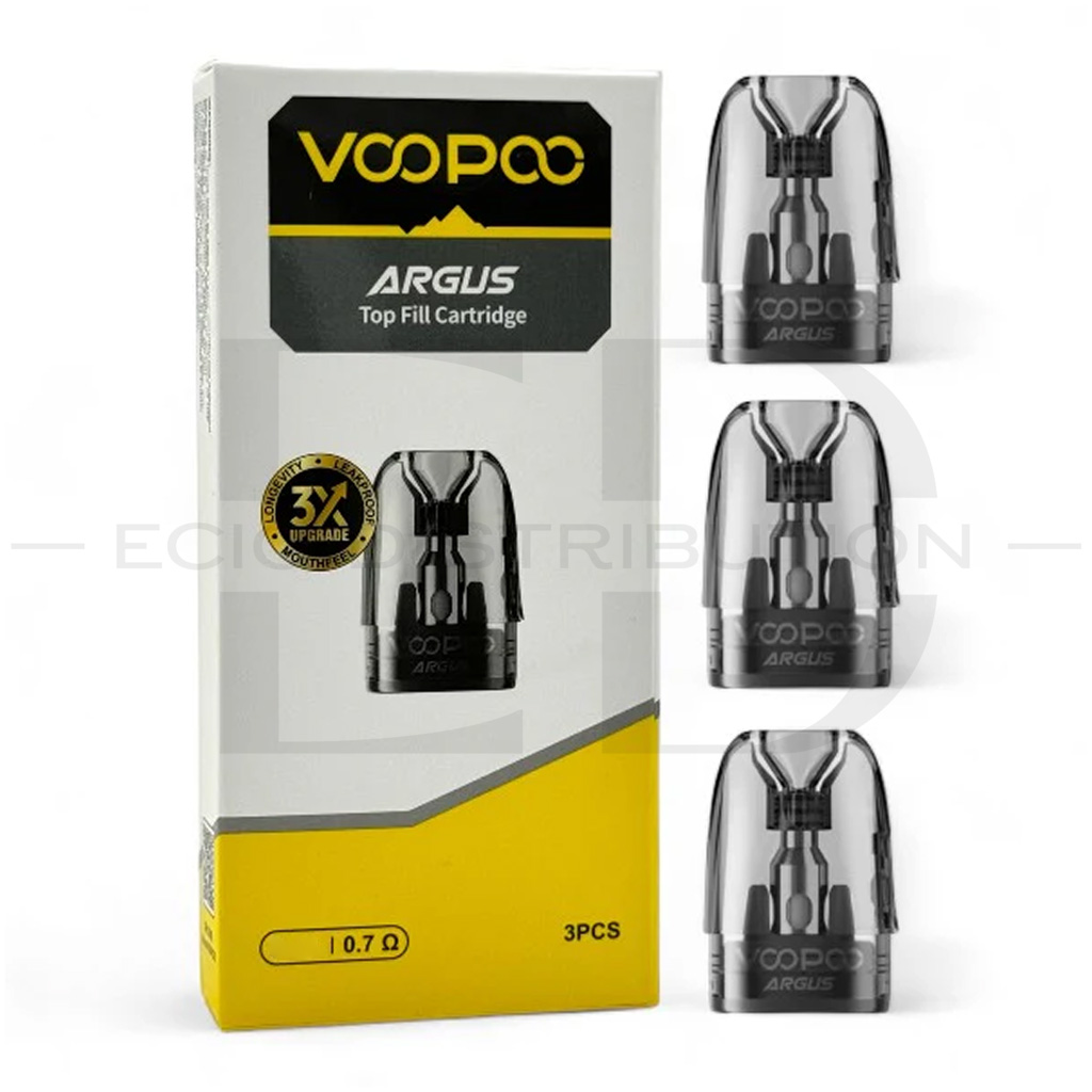 Voopoo Argus Top Fill Refillable Pod 3Pcs/Pack - 0.7 Ohm ..