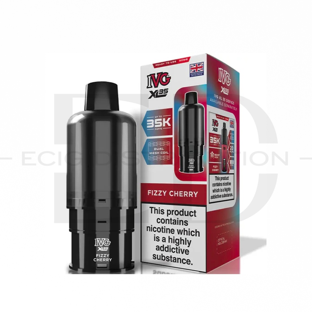 IVG XL 35 Refillable Pod - Fizzy Cherry 20MG
