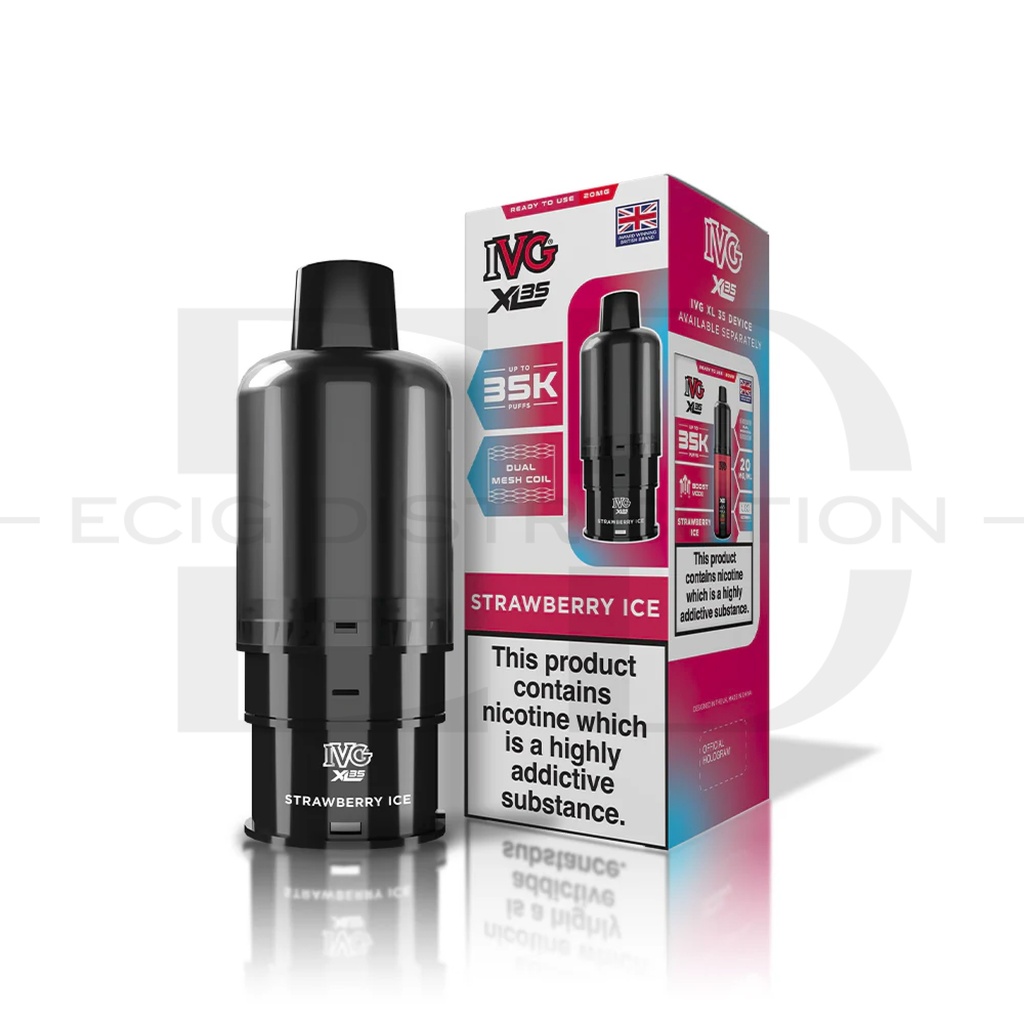 IVG XL 35 Refillable Pod - Strawberry Ice 20MG