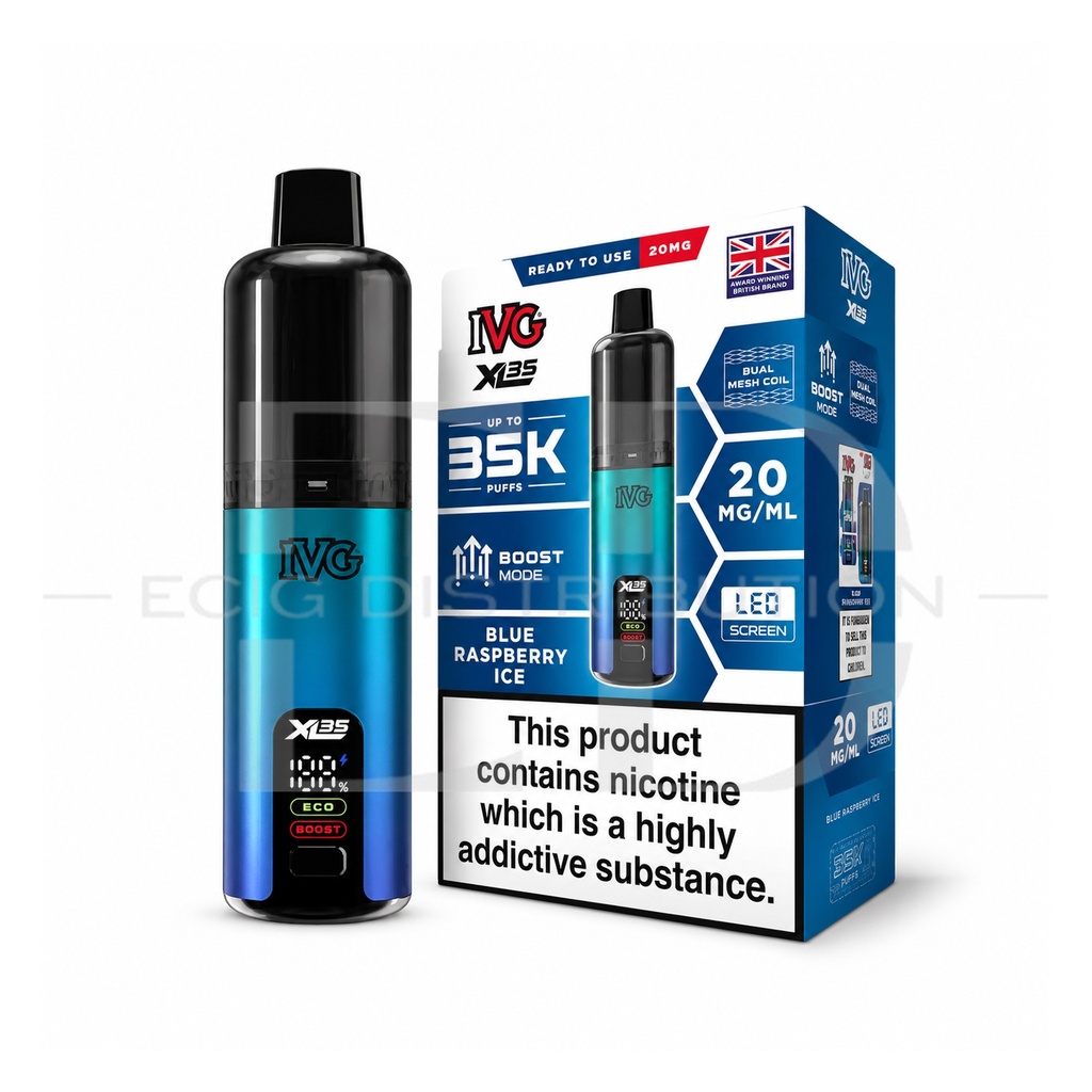 IVG XL 35 Pod Kit - Blue Raspberry Ice 20MG