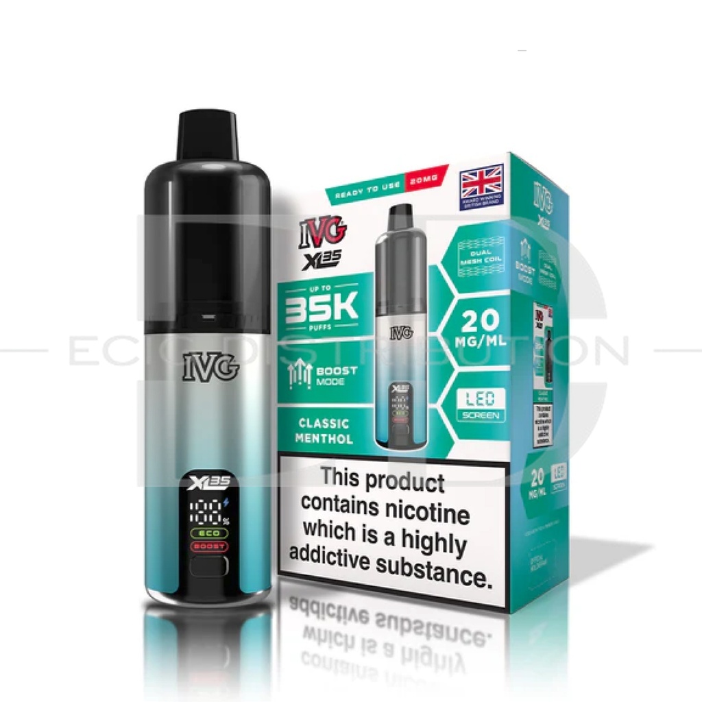 IVG XL 35 Pod Kit - Classic Menthol 20MG