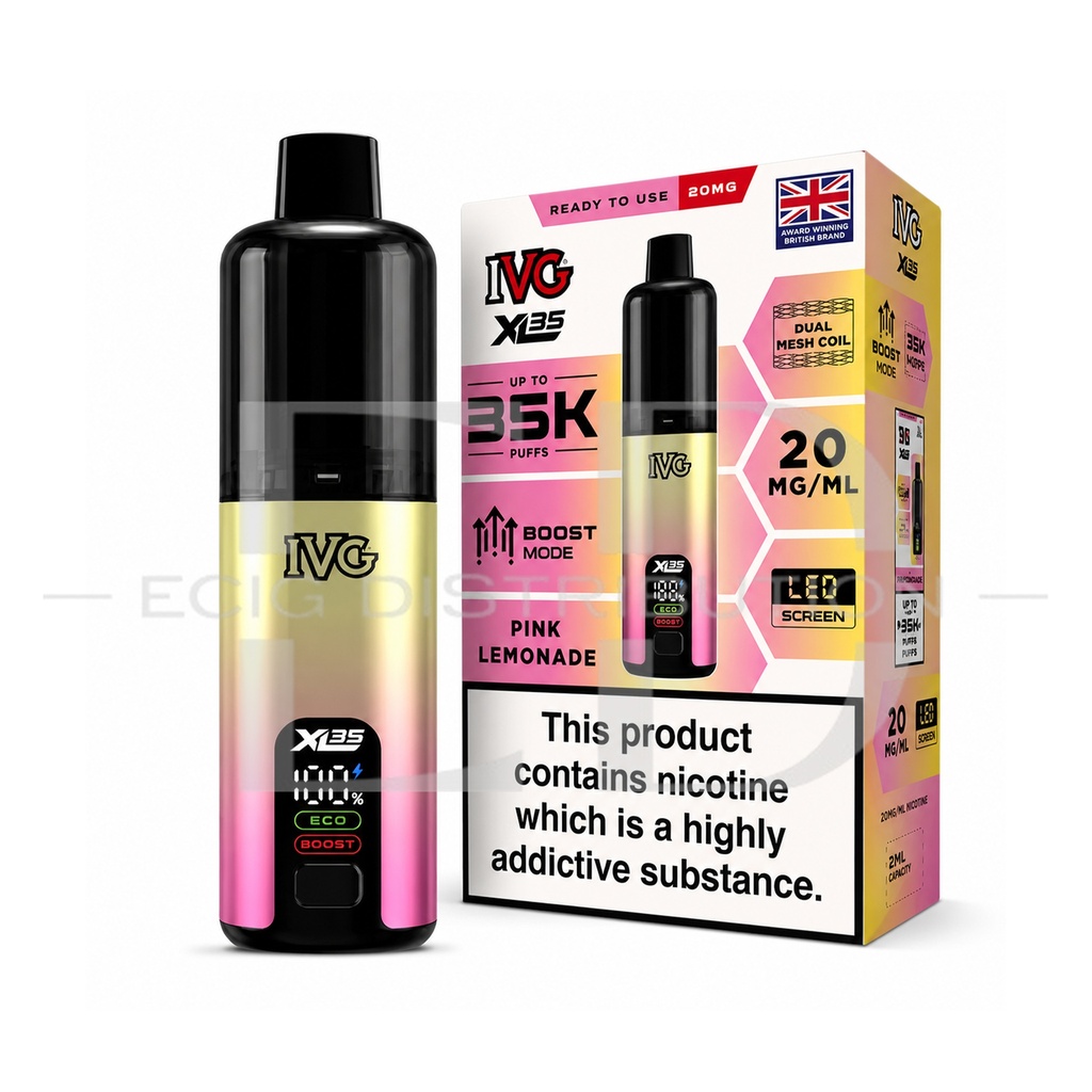 IVG XL 35 Pod Kit - Pink Lemonade 20MG