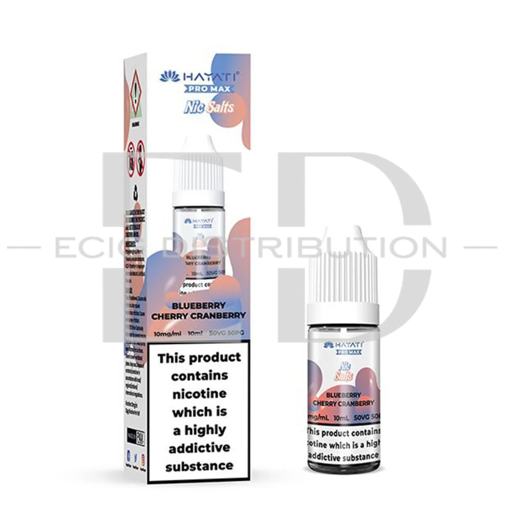 Hayati Nic Salts - Blueberry Cherry Cranberry 10MG