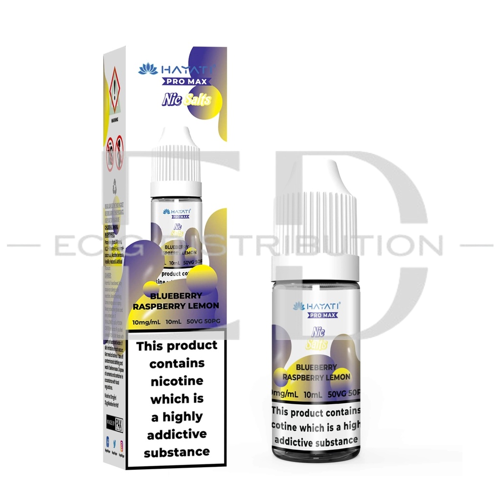 Hayati Nic Salts - Blueberry Raspberry Lemon 10MG