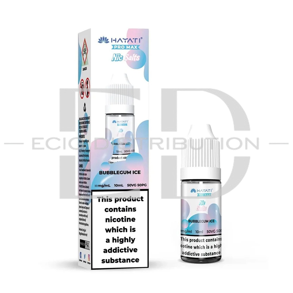 Hayati Nic Salts - Bubblegum Ice 10MG
