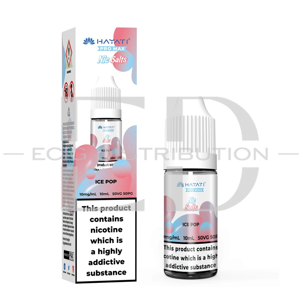 Hayati Nic Salts - Ice Pop 10MG