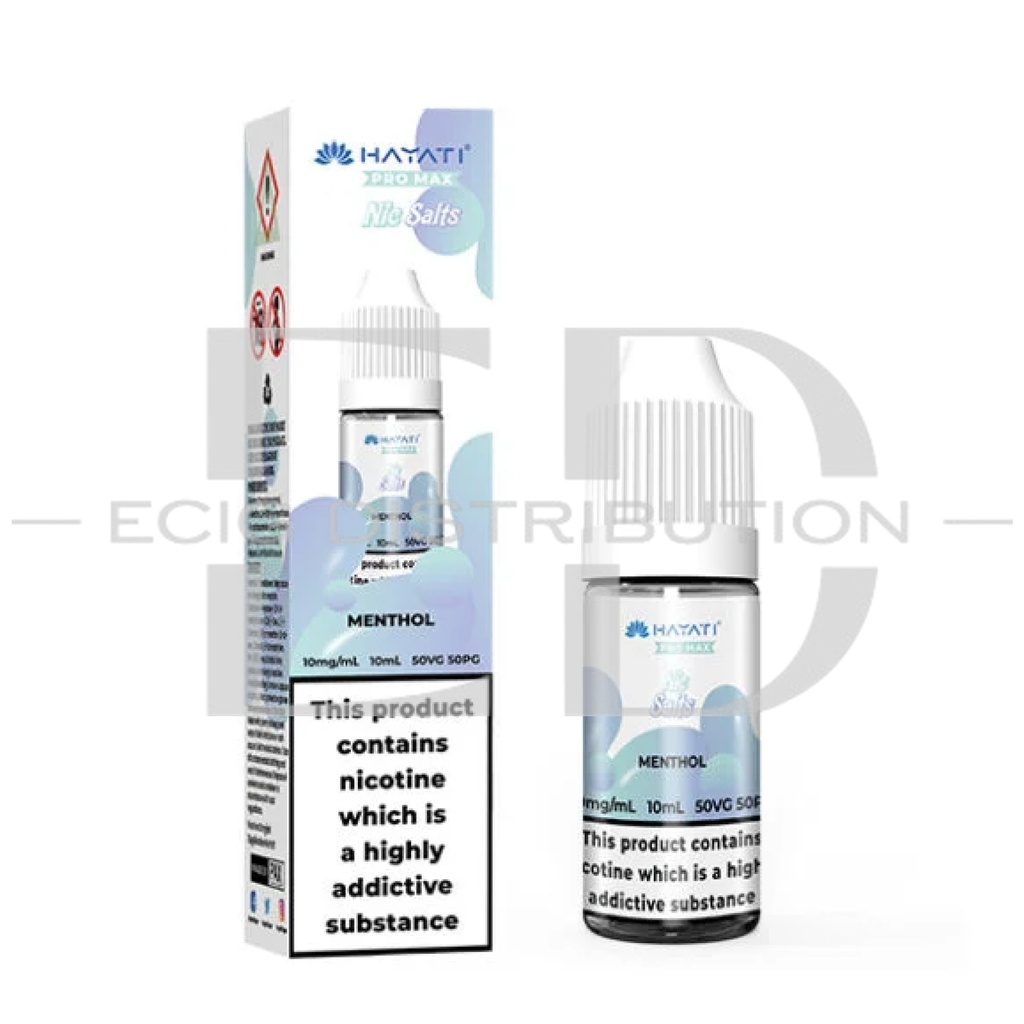 Hayati Nic Salts - Menthol 10MG
